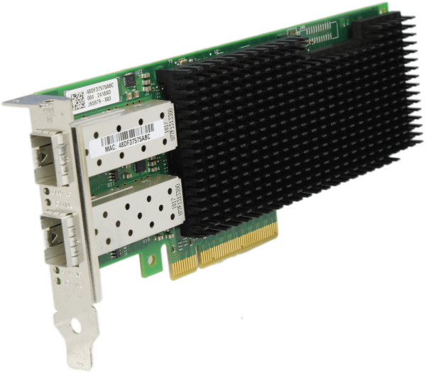 HPE 661SFP28 Dual Port 10/25Gb SFP28 Netzwerkadapter PCIe3.0 x8 870823-001 LP