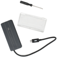 OWC Envoy Express M.2 NVMe Adapter Thunderbold 3 Laufwerksgehäuse Schwarz OVP Neu