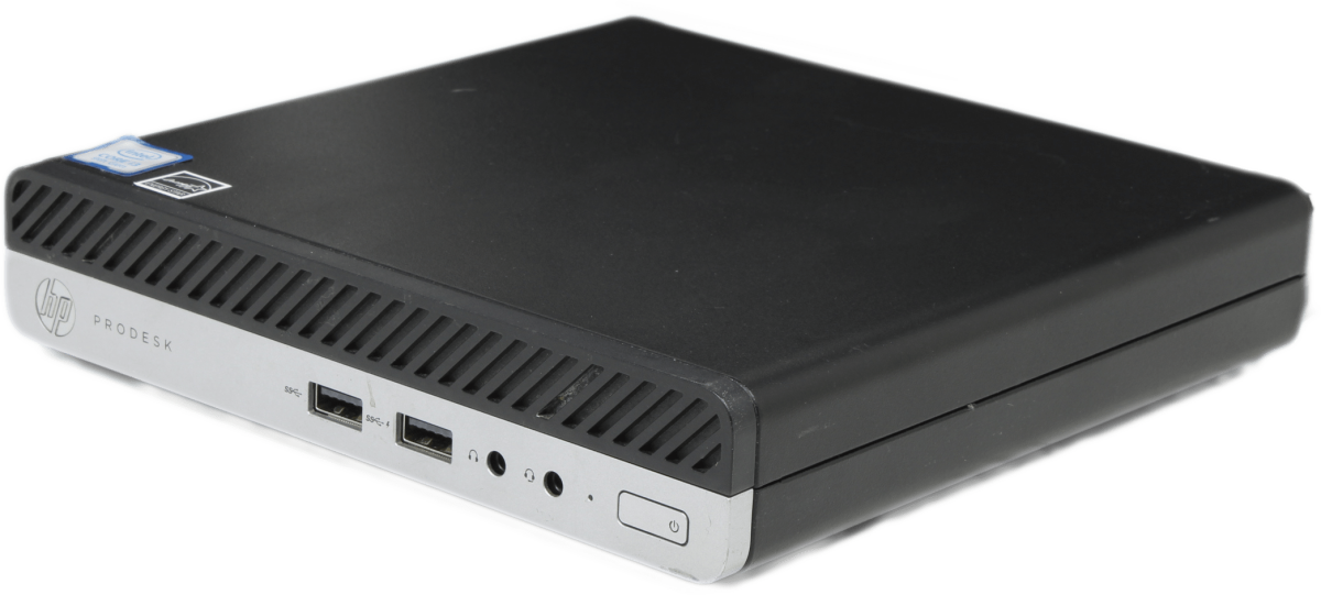 HP ProDesk 600 G5 Mini PC - i3-9100T- 128GB NVMe