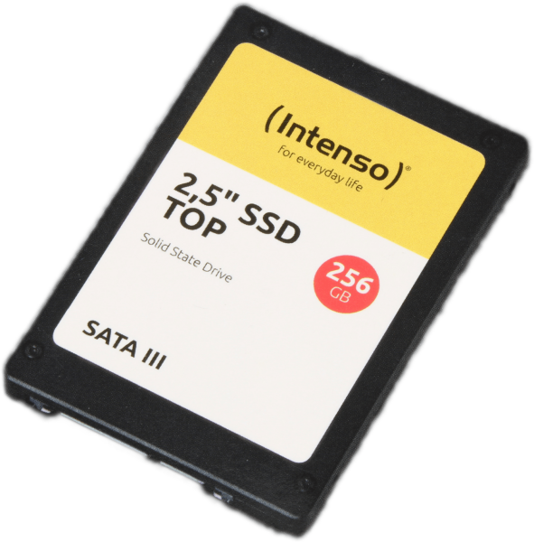 Intenso 2,5" SSD TOP 256GB SATA III 520MB/sec Read 500MB/sec Write 4034303016693