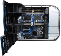 HP Z8 G4 Workstation Barebone - 2x FCLGA3647 24x DDR4 Slots PCIe Slots 1450W PSU