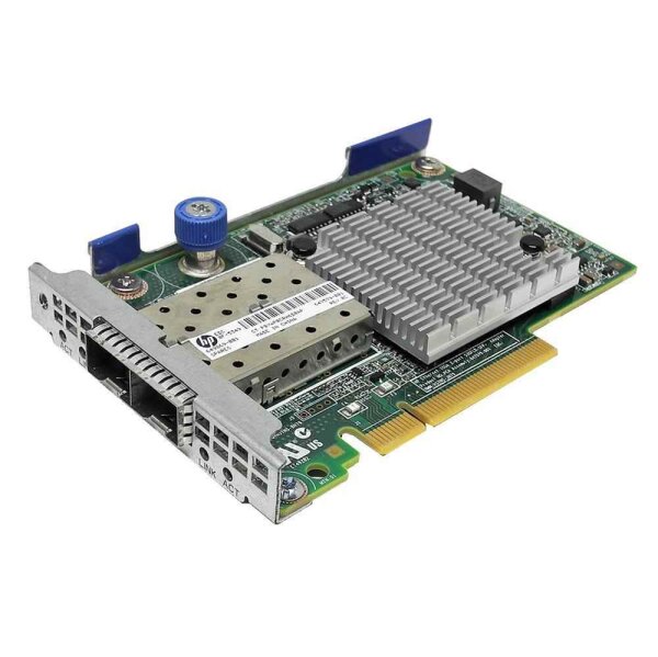 HP 530FLR-SFP+ 2-Port PCIe x8 10 GbE Network Adapter 647579-001 649869-001 DL380p G8