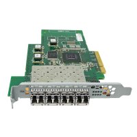 IBM PMC Quad-Port 8Gb SFP+ FC PCIe x8 Netzwerkkarte 31P1811 +4x 8Gb Transceivers