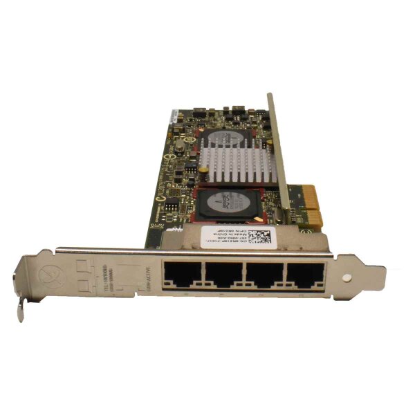 Dell 0R519P 0P736R  BroadCom NetXtreme II 4-Port Gigabit Ethernet PCIe x4 Netzwerkkarte