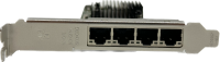 Intel I350-T4 Quad-Port Gigabit Ethernet Server Adapter PCIe x4 Netzwerkkarte LP