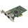 HP BroadCom 332T Dual-Port PCIe x1 GbE Netzwerkkarte 616012-001 LP