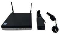 HP EliteDesk 800 G3 Mini PC | i5-6500T (4x2,5GHz) 8GB DDR4 265GB SSD WiFi Win10