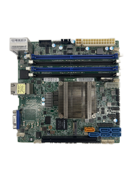 Supermicro X10SDV-F Intel 8C D-1541 PCIe x16 m.2 IPMI ITX DDR4 Server