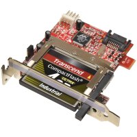Addonics ADSACF-7MS Compact Flash Card Reader + 4GB CF Card + 2x Kabel LP