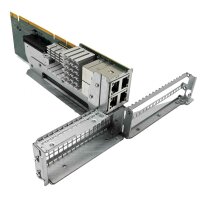 Supermicro AOC-2UR6-i4XT 2U Ultra Riser Module mit 4-Port 10GbE PCI-E Adapter