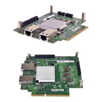 Quanta DAS4LPC18B0 2-Port LAN I/O Platine für Lenovo RQ940 Fujitsu RX4770 M2