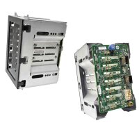 HP Backplane 8x 2,5" HDD Drive Cage + Cable...