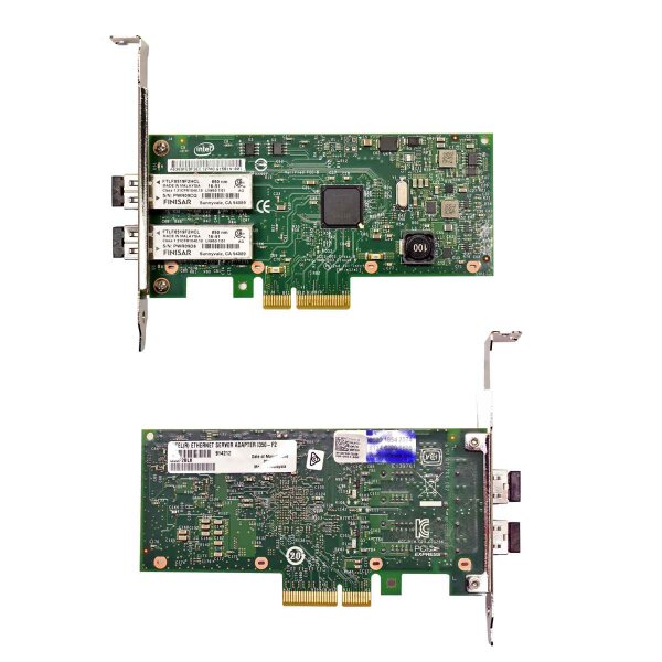 Dell / Intel I350-F2 Dual-Port LC-Duplex FC PCIe x4 Network Adapter 06Y3JD FP