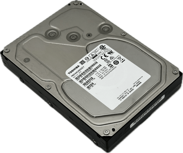 Toshiba MG04ACA600EY | Festplatte 6TB HDD 3.5" SATA3 7200rpm NAS | Instant Erase
