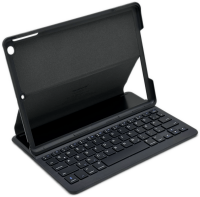 Inateck Bluetooth Tastatur Hülle | iPad 9.7" (2017/2018) / iPad Air | Duneklgrau