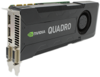 Nvidia Quadro K5000 Grafikkarte // 4 GB GDDR5 / 2x DP, 2x...
