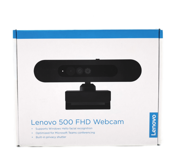 Lenovo 500 FHD Webcam | 360° Schwenk. 75° Blick | USB-C | Neu & OVP | 4XC0V13599