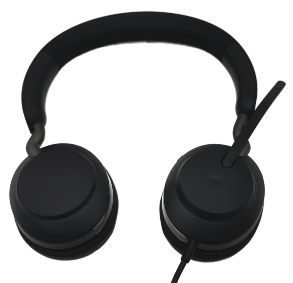 Jabra Evolve2 40 MS Stereo Headset USB Kopfhörer Noise Isolation Microsoft - Neu