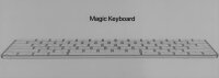 Apple Magic Keyboard | Kabellose Tastatur | QWERTY | Neu & OVP MK2A3LB/A A2450