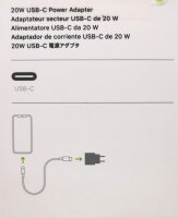 Original Apple USB-C 20W Ladegerät Netzteil iPhone | Neu & OVP A2347 MHJE3ZM/A