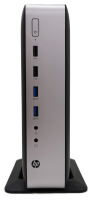 HP t730 Mini-PC Thin Client RX-427BB Quad R7 8GB RAM 32GB M.2 SSD Fuß & Netzteil