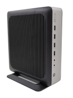 HP t730 Mini-PC Thin Client RX-427BB Quad R7 8GB RAM 32GB M.2 SSD Fuß & Netzteil