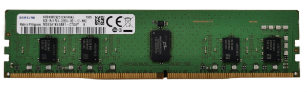 HP Samsung 8GB PC4-2666V DDR4 2666MHz RDIMM ECC Server M393A1G40EB1 809080-591