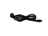 Schutzkontaktstecker Typ F gew. zu C5 3-Pin Kleeblatt (Micky Maus) Netzkabel Stromkabel 2,5A 250V 1,8m