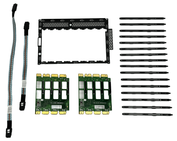 Fujitsu HDD Umbaukit | 8x 3.5" Backplane Cage | A3C40125920 Primergy M1 TX2540 S7