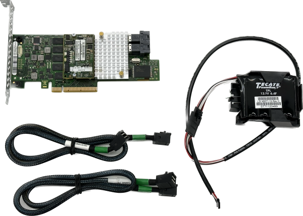 Fujitsu PCIe 12G SAS RAID Controller Karte 2GB Cache + BBU & Kabel | D3216-A13