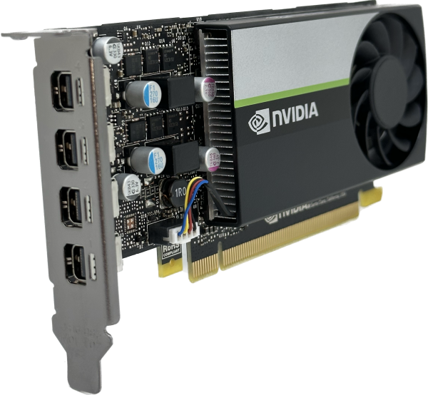 Nvidia/ Dell T1000 Grafikkarte 4GB PCIe3.0 4xMini DisplayPort Low Profile 08FFPN