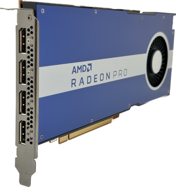AMD Radeon Pro W5500 RDNA Grafikkarte 8GB GDDR6 PCIe4.0 4x DisplayPort 093J65