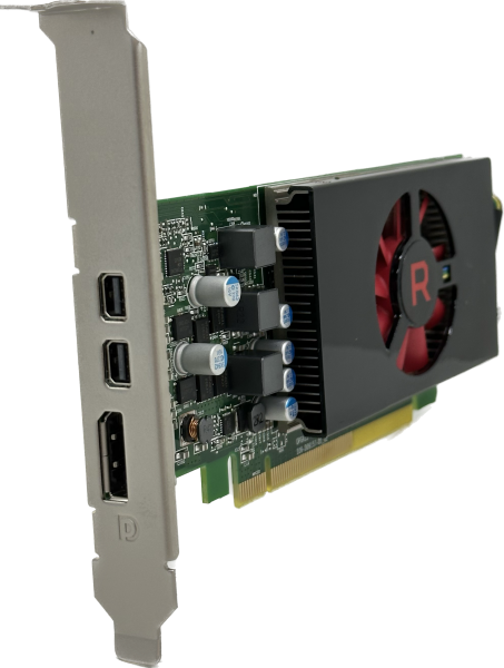 Dell AMD Radeon RX 640 | 4GB GDDR5 PCIe Grafikkarte | Full Profile | 0Y77T6