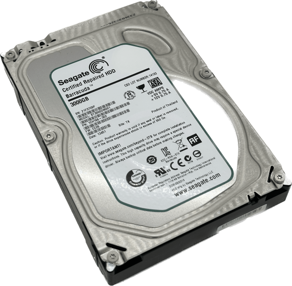 Seagate Barracuda | 3TB 6 Gb/s 7200RPM SATA 3 PC Festplatte HDD ST3000DM001