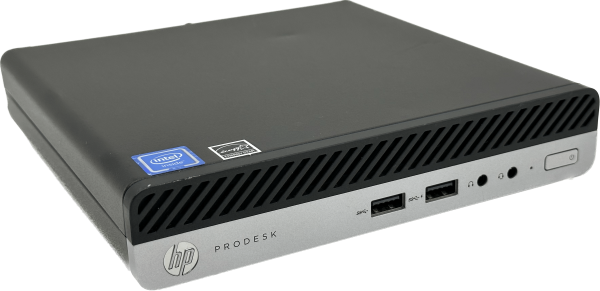 HP ProDesk 400 G4 Desktop Mini PC | Intel G4900T 8GB DDR4 256GB M.2 SSD Win10Pro