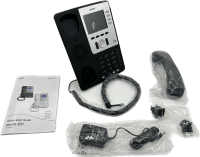 Snom 821 Black | SIP PoE VoIP Business Telefon | TFT Farbdisplay inkl. Zubehör