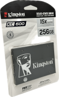 Kingston 256GB 2.5" SSD KC600 | interne SATA III SSD 3D-NAND TLC | SKC600/256G
