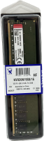 Kingston 16GB DDR4-2666 CL19 | UDIMM PC Arbeitsspeicher 288-Pin | KVR26N19S8/16