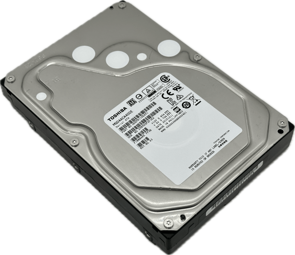 4TB Toshiba MG04ACA400E Festplatte 4TB HDD 3.5" SATA3 7200rpm 24/7 NAS-geeignet