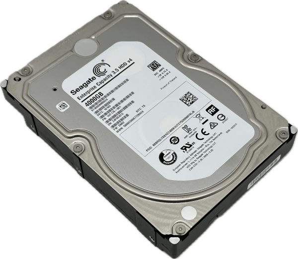 4TB Seagate Enterprise Festplatte v4 HDD 3.5" SATA3 128MB 7200rpm ST4000NM0024