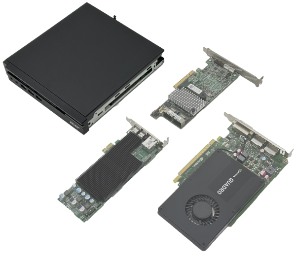 Acer Veriton N4640G Mini-PC | Intel G3900T | NO SSD - 4GB DDR4 | PCIe x16