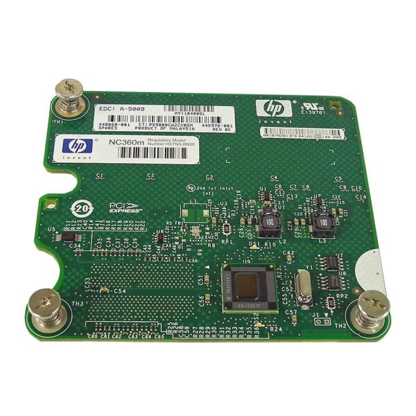 HP NC360m Dual-Port 1Gbps PCI-Express BL-c Server Adapter SP#: 448068-001