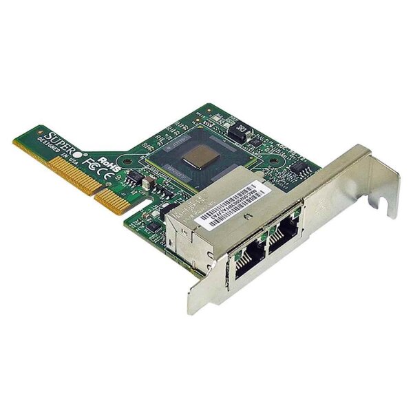 SUPERMICRO AOC-PG-i2+ Dual-Port PCI-Express x4 Gigabit Ethernet Network Adapter