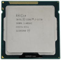 Intel Core i7-3770 3.4GHz 4 Core 8 Threads FCLGA1155 TDP 77W 8MB Cache SR0PK