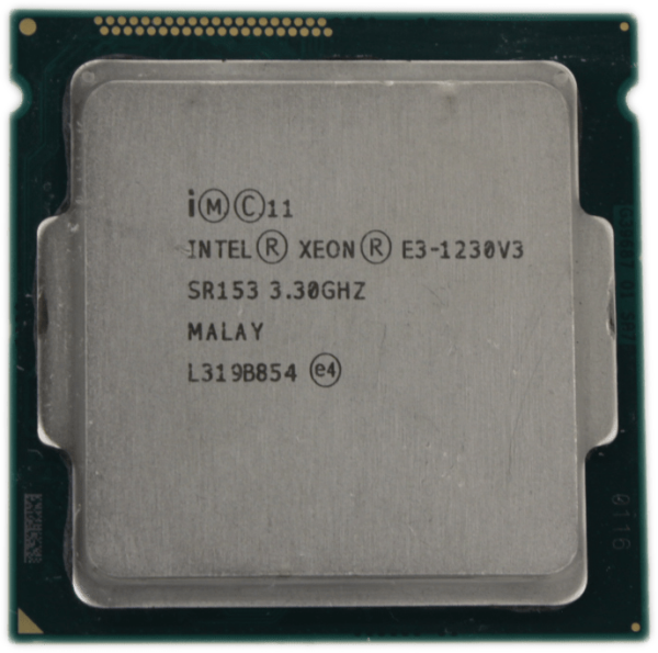 Intel Xeon E3-1230 V3 3.3GHz 4 Core 8 Thread FCLGA1150 TDP 80W 8MB Cache SR153