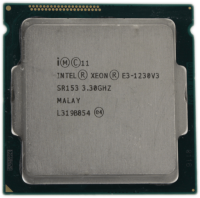 Intel Xeon E3-1230 V3 3.3GHz 4 Core 8 Thread FCLGA1150 TDP 80W 8MB Cache SR153