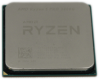 AMD Ryzen 5 Pro 3400G 3.7GHz 4.2GHz Boost 4 Core 8 Threads AM4 TDP 65W 4MB Cache