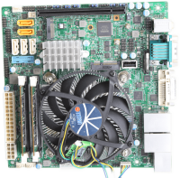 Supermicro | X11SSV-Q Mini-ITX Mainboard Intel Q170  LGA1151 +CPU+RAM +IO Shield