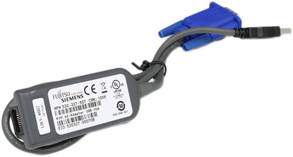 Fujitsu KVM s2-Adapter USB - VGA | MPN: 520-327-507