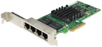 Intel I340-T4 Netzwerkkarte 4Port PCIe2.0 x4 Gigabit Ethernet Adapter E1G44HTBLK